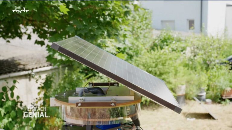 der Sonnenfolger, ine Revolution in der Photovoltaik durch Fritz Killinger und Bernd Grodotzki