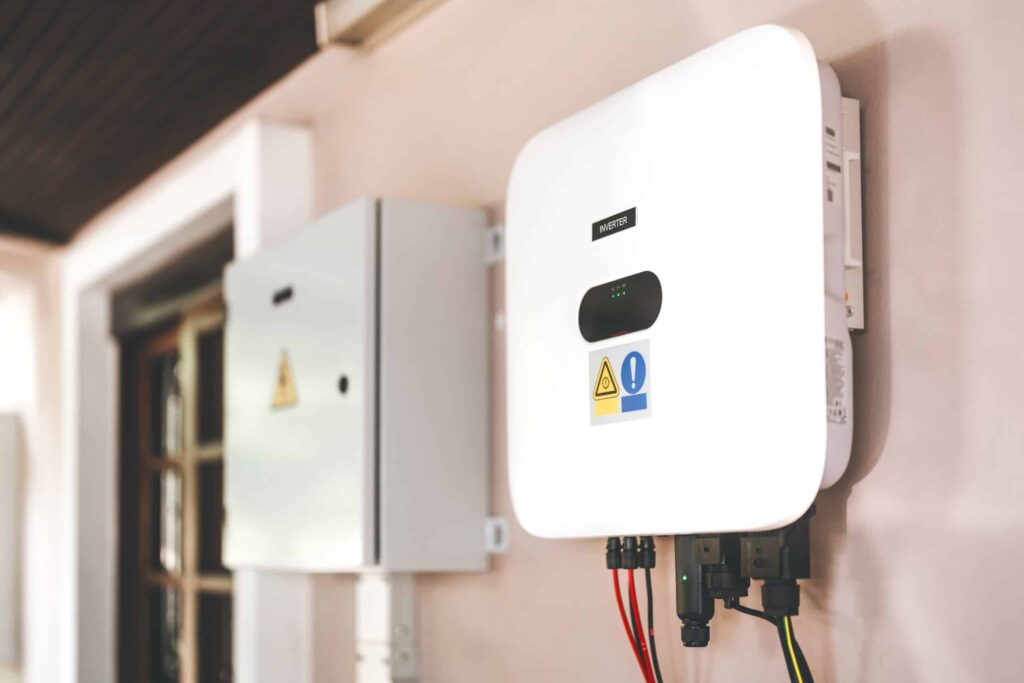 Zwei Wechselrichter zu sehen