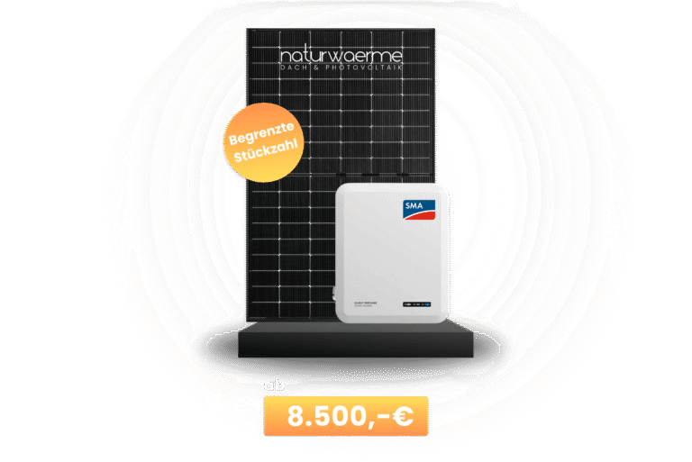 SMA Wechselrichter und Solarmodul