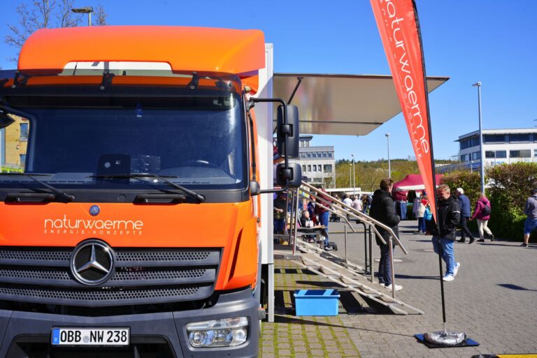 Unser Showtruck ist unterwegs für die Energiewende