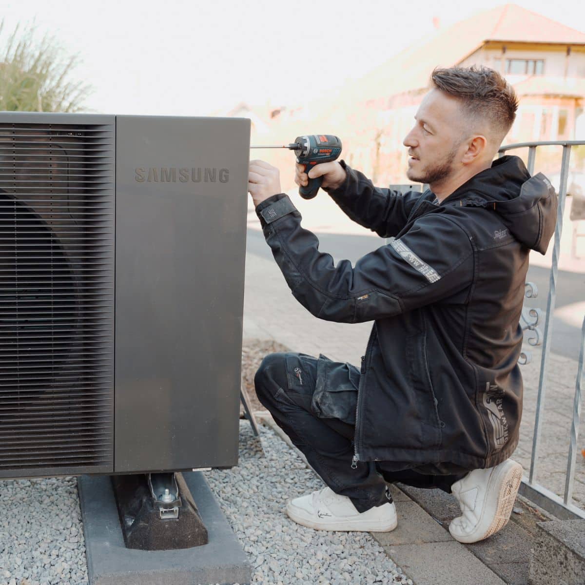 Installation Samsung Wärmepumpe