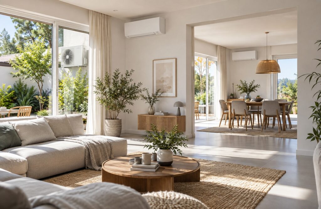Zimmer mit Multi-Split-Klimaanlage
